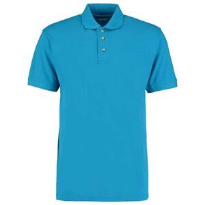 Kustom Kit Mens Workwear Heather Polo Shirt / Turquoise